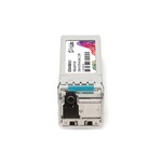 Picture of HP® Compatible TAA 10GBase-BX SFP+ Transceiver (SMF, 1330nmTx/1270nmRx, 60km, LC, DOM)