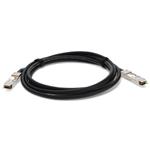 Picture of HP JL271A Compatible TAA Compliant 100GBase-CU QSFP28 Direct Attach Cable (Passive Twinax, 1m)