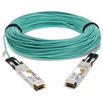 Picture of Juniper Networks® Compatible TAA Compliant 40GBase-AOC QSFP+ Active Optical Cable (850nm, MMF, 100m)