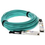 Picture of Mellanox® MC2207312-030 Compatible TAA Compliant 56GBase-AOC QSFP+ Active Optical Cable (850nm, MMF, 30m)