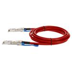 Picture of Mellanox® MCP1600-C003 Compatible TAA Compliant 100GBase-CU QSFP28 Red Direct Attach Cable (Passive Twinax, 3m)