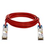 Picture of Mellanox® MCP1600-C003 Compatible TAA Compliant 100GBase-CU QSFP28 Red Direct Attach Cable (Passive Twinax, 3m)