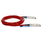 Picture of Mellanox® MCP1600-C004 Compatible TAA Compliant 100GBase-CU QSFP28 Red Direct Attach Cable (Passive Twinax, 4m)
