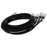 Picture of Mellanox® MCP7F60-W02AR26 Compatible TAA Compliant 400GBase-CU QSFP-DD 400G to 4xQSFP56 100G PAM-4 Direct Attach Cable (Passive Twinax, 2.5m)