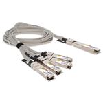Picture of Mellanox® MCP7Y70-H001 Compatible TAA 400GBase-CU OSFP to 4xQSFP56 Direct Attach Cable (Passive Twinax, 1m)