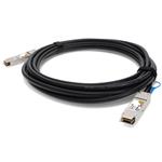 Picture of Alcatel-Lucent® OS6860-CBL-300 Compatible TAA Compliant 40GBase-CU QSFP+ Direct Attach Cable (Passive Twinax, 3m)