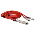 Picture of Mellanox® Compatible TAA 400GBase-CU OSFP to 2xQSFP56 Direct Attach Cable Direct Attach Cable (Active Twinax, 3m)