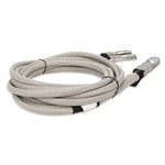 Picture of Arista Networks® Compatible TAA 800GBase-CU OSFP to 2xQSFP112 Direct Attach Cable (Passive Twinax, 3m)