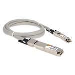 Picture of Arista Networks® Compatible TAA 400GBase-CU OSFP to QSFP-DD Direct Attach Cable (Passive Twinax, 1m)