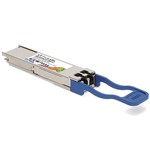 Picture of Palo Alto Networks® PAN-QSFP28-LR1-100G-SL Compatible TAA 100GBase-LR QSFP28 Single Lambda Transceiver (SMF, 1310nm, 10km, LC, DOM, with FEC)