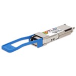 Picture of ZTE® Compatible TAA 100GBase-BX ER1 PAM4 QSFP28 Transceiver Single Lambda (SMF, 1304.58nmTx/1309.14nmRx, 40km, LC, DOM)