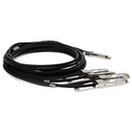 Picture of MSA and TAA Compliant 400GBase-CU QSFP-DD 400G to 4xQSFP56 100G PAM-4 Direct Attach Cable (Passive Twinax, 3m)