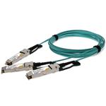 Picture of Mellanox® Compatible TAA 200G-AOC QSFP56 to 2xQSFP56 Infiniband HDR Active Optical Cable (850nm, MMF, 2m, LSZH)