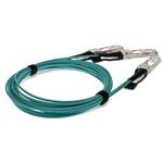 Picture of MSA and TAA 200G-AOC QSFP56 to 2xQSFP56 Infiniband HDR Active Optical Cable (850nm, MMF, 2m, LSZH)