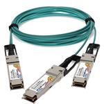 Picture of MSA and TAA 200G-AOC QSFP56 to 2xQSFP56 Infiniband HDR Active Optical Cable (850nm, MMF, 2m, LSZH)