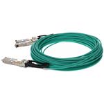 Picture of MSA and TAA Compliant 200G-AOC QSFP56 to 2xQSFP56 Active Optical Cable (850nm, MMF, 3m, LSZH)