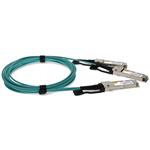 Picture of Mellanox® Compatible TAA 200GBase-AOC QSFP56 to 2xQSFP56 DSP Active Optical Cable (850nm, MMF, 7m)