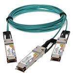 Picture of Mellanox® Compatible TAA 200GBase-AOC QSFP56 to 2xQSFP56 DSP Active Optical Cable (850nm, MMF, 7m)