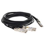 Picture of MSA and TAA Compliant 200GBase-CU QSFP56 to 2xQSFP56 Infiniband HDR Direct Attach Cable (Passive Twinax, 3m, LSZH)