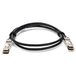 Picture of Cisco® QDD- 200-CU1M Compatible TAA Compliant 200GBase-CU QSFP-DD to QSFP-DD NRZ Direct Attach Cable (Passive Twinax, 1m)