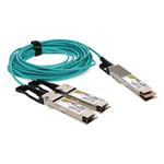 Picture of MSA and TAA Compliant 200GBase-AOC QSFP28-DD to 2xQSFP28 NRZ Active Optical Cable (850nm, MMF, 7m)