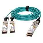 Picture of MSA and TAA Compliant 200GBase-AOC QSFP28-DD to 2xQSFP28 NRZ Active Optical Cable (850nm, MMF, 7m)
