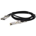 Picture of MSA and TAA 200GBase-CU QSFP-DD 200G to 2xQSFP28 100G NRZ Direct Attach Cable (Passive Twinax, 0.5m)