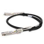 Picture of Juniper Networks® QDD-400G-DAC-3M Compatible 400GBase-CU QSFP-DD to QSFP-DD Direct Attach Cable (Passive Twinax, 3m)