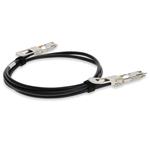 Picture of Juniper Networks® QDD-400G-DAC-3M Compatible 400GBase-CU QSFP-DD to QSFP-DD Direct Attach Cable (Passive Twinax, 3m)
