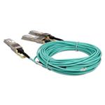 Picture of Mellanox® Compatible TAA 400GBase-AOC QSFP-DD to 2xQSFP56 Active Optical Cable (850nm, MMF, 5m)