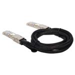Picture of MSA and TAA 400GBase-AEC QSFP-DD to QSFP-DD Active Electrical Cable (AEC, 0.5m, CMIS 5.2)