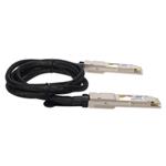 Picture of MSA and TAA 400GBase-AEC QSFP-DD to QSFP-DD Active Electrical Cable (AEC, 0.5m, CMIS 5.2)