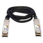 Picture of MSA and TAA 400GBase-AEC QSFP-DD to QSFP-DD Active Electrical Cable (AEC, 0.5m, CMIS 5.2)