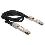 Picture of MSA and TAA 400GBase-AEC QSFP-DD to QSFP-DD Active Electrical Cable (AEC, 1m, CMIS 5.2)