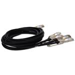 Picture of Cisco® QDD-4ZQ100-CU2M Compatible TAA Compliant 400GBase-CU QSFP-DD 400G to 4xQSFP56 100G PAM-4 Direct Attach Cable (Passive Twinax, 2m)