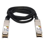 Picture of MSA and TAA 800GBase-AEC QSFP-DD to QSFP-DD Active Electrical Cable (AEC, 4m, CMIS 5.2)