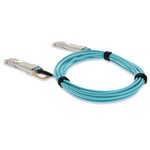 Picture of Palo Alto Networks® Compatible TAA 400GBase-AOC QSFP-DD to QSFP-DD Active Optical Cable (850nm, MMF, 10m)
