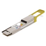 Picture of Dell® Compatible TAA 400GBase-DR4 QSFP-DD Transceiver (SMF, 1310nm, 500m, MPO, DOM, CMIS 4.0)