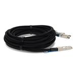 Picture of Juniper Networks® QFX-QSFP-DACBO-1MA Compatible TAA Compliant 40GBase-CU QSFP+ to 4xSFP+ Direct Attach Cable (Active Twinax, 1m)