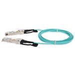 Picture of Cisco® QSFP-100G-AOC3M Compatible TAA Compliant 100GBase-AOC QSFP28 OFNP (Plenum-rated) Active Optical Cable (850nm, MMF, 3m)