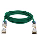 Picture of MSA and TAA 100GBase-CU QSFP28 to QSFP28 Direct Attach Cable (Passive Twinax, 2m, Green)