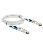 Picture of MSA and TAA Compliant 100GBase-CU QSFP28 to QSFP28 White Direct Attach Cable (Passive Twinax, 2m)