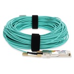 Picture of Cisco® Compatible TAA 100GBase-AOC QSFP28 Active Optical Cable (850nm, MMF, 21m)