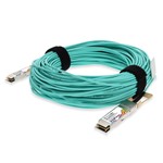 Picture of Cisco® Compatible TAA 100GBase-AOC QSFP28 Active Optical Cable (850nm, MMF, 23m)