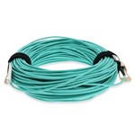 Picture of Extreme Networks® Compatible TAA 100GBase-AOC QSFP28 Active Optical Cable (850nm, MMF, 25m)