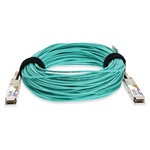 Picture of MSA and TAA Compliant 100GBase-AOC QSFP28 Active Optical Cable (850nm, MMF, 27m)