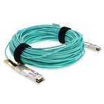 Picture of Cisco® Compatible TAA 100GBase-AOC QSFP28 Active Optical Cable (850nm, MMF, 28m)