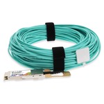 Picture of MSA and TAA Compliant 100GBase-AOC QSFP28 Active Optical Cable (850nm, MMF, 41m)