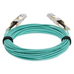 Picture of Fortinet® Compatible TAA 100GBase-AOC QSFP28 Active Optical Cable (850nm, MMF, 4m)