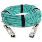 Picture of MSA and TAA 100GBase-AOC QSFP28 Active Optical Cable (850nm, MMF, 53m)